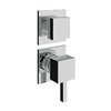 Смеситель скрытого монтажа на 2 выхода Treemme X-change mono, хром (RWIT76C2CC01) Для ванны, Для душа Хром