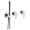 Смеситель для ванны скрытого монтажа Treemme X-change mono, хром (RWIT58D9CC01) Для ванны, Для душа Хром