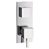 Смеситель скрытого монтажа на 2 выхода Treemme X-change mono, хром (RWIT76A2CC02) Для ванны, Для душа Хром