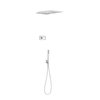 Электронный душевой комплект скрытого монтажа Tres SHOWER TECHNOLOGY, белый матовый (09286308BM) Душевые комплекты (системы) Белый матовый