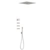 Электронный душевой комплект скрытого монтажа Tres SHOWER TECHNOLOGY, сталь (09286312AC) Душевые комплекты (системы) Сталь