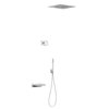 Электронный душевой комплект скрытого монтажа Tres SHOWER TECHNOLOGY, белый матовый (09286315BM) Душевые комплекты (системы) Белый матовый
