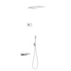 Електронний душовий комплект прихованого монтажу Tres SHOWER TECHNOLOGY, білий матовий (09286316bm) Душові комплекти (системи) Білий матовий