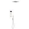Электронный душевой комплект скрытого монтажа Tres SHOWER TECHNOLOGY, сталь (09288313AC) Душевые комплекты (системы) Сталь