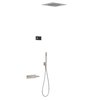 Электронный душевой комплект скрытого монтажа Tres SHOWER TECHNOLOGY, сталь (09288315AC) Душевые комплекты (системы) Сталь