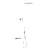 Электронный душевой комплект скрытого монтажа Tres SHOWER TECHNOLOGY, белый матовый (09286320BM) Душевые комплекты (системы) Белый матовый