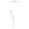 Электронный душевой комплект скрытого монтажа Tres SHOWER TECHNOLOGY, белый матовый (09286404BM) Душевые комплекты (системы) Белый матовый