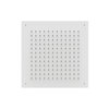 Верхний встраиваемый душ 500x500 мм Tres Showers Head, белый матовый (134951BM) Верхние души Белый матовый