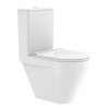 Унитаз-компакт безободковый Devit Laguna с сиденьем Soft Close (3010110) Напольные С бачком (в комплекте)