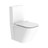 Унитаз-компакт безободковый Devit Up с сиденьем Soft Close (3010120) Напольные С бачком (в комплекте)