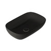 Керамічна раковина 60 * 38 см Globo T-Edge, чорний (B6R60AR) На стільницю, На тумбу 