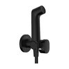 Гигиенический душ Hansgrohe Bidette 1jet S, черный матовый (29232670) Гигиенические души Черный, Черный матовый