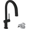 Змішувач для кухні Hansgrohe Aqittura M91 FilterSystem 210, чорний матовий (76803670) Для кухні Чорний, Чорний матовий