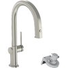 Смеситель для кухни Hansgrohe Aqittura M91 FilterSystem 210, нержавеющая сталь (76803800) Для кухни Нерж. сталь