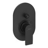 Смеситель для душа Hansgrohe Rebris Е, черный матовый (72459670) Для душа Черный, Черный матовый