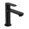 Смеситель для раковины Hansgrohe Rebris S CoolStart 110 мм, черный матовый (72520670) Для раковины Черный, Черный матовый