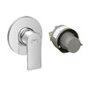 Змішувач прихованого монтажу для душу Hansgrohe Rebris е, хром (72658000) Для душа Хром
