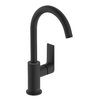 Смеситель для раковины Hansgrohe Rebris Е, черный матовый (72576670) Для раковины Черный, Черный матовый