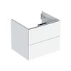 Тумба подвесная 592 мм с 2-мя ящиками Geberit ONE, белый матовый (505.261.00.2) Geberit Тумбы