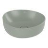 Раковина накладна асиметрична 40х39, 5 см Villeroy &amp; Boch Antao, Morning Green (4A7240R8) На стільницю 