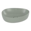 Раковина накладная ассиметричная 51х40 см Villeroy&Boch Antao, Morning Green (4A7351R8) На столешницу Асимметричные
