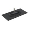 Раковина вбудована 100х50 Villeroy &amp; Boch Antao, Pure Black (4A76A2R7) Вбудовувані зверху 