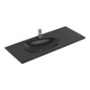 Раковина вбудована 120х50 Villeroy &amp; Boch Antao, Pure Black (4A77L2R7) Вбудовувані зверху 