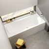 Ванна пристенная из литого акрила Ravak Campanula II 180х80 см, белый (CB21000000) Ravak Прямоугольные