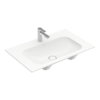 Раковина встраиваемая 80х50 Villeroy&Boch Finion, White Alpin (416484R1) Встраиваемые сверху Прямоугольные