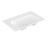 Раковина встраиваемая 80х50 Villeroy&Boch Finion, Stone White (416483RW) Встраиваемые сверху Прямоугольные