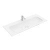 Раковина встраиваемая 120х50 Villeroy&Boch Finion, White Alpin (4164C2R1) Встраиваемые сверху Прямоугольные