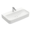 Раковина подвесная 80х47 Villeroy&Boch Finion, White Alpin (416881R1) На столешницу, Подвесные Прямоугольные