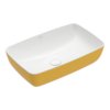Раковина накладная 58х38,5 Villeroy&Boch Artis, Indian Summer (417258BCW9) На столешницу Прямоугольные
