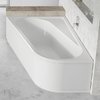 Ванна из литого акрила Ravak Chrome L 160х105 см, белый (CA51000000) Ravak Угловые асимметричные