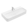 Раковина подвесная 100х47 Villeroy&Boch Finion, White Alpin (4168A2R1) На столешницу, Подвесные Прямоугольные
