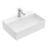Раковина підвісна 49, 8х42 Villeroy &amp; Boch Memento 2.0, White Alpin (4A075101) На стільницю, Підвісні 