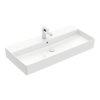 Раковина подвесная 100х47 Villeroy&Boch Memento 2.0, White Alpin (4A221G01) На столешницу, Подвесные Прямоугольные