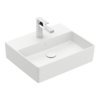 Раковина підвісна 50х42 Villeroy &amp; Boch Memento 2.0, Stone White (4A2251RW) На стільницю, Підвісні 