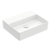 Раковина подвесная 50х42 Villeroy&Boch Memento 2.0, White Alpin (4A225F01) На столешницу, Подвесные Прямоугольные
