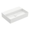 Раковина підвісна 60х42 Villeroy &amp; Boch Memento 2.0, Stone White (4A226FRW) На стільницю, Підвісні 