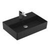 Раковина подвесная 60х42 Villeroy&Boch Memento 2.0, Ebony (4A226LS5) На столешницу, Подвесные Прямоугольные