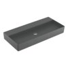 Раковина подвесная 100х47 Villeroy&Boch Memento 2.0, Graphite (4A22A3I4) На столешницу, Подвесные Прямоугольные