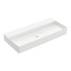 Раковина подвесная 100х47 Villeroy&Boch Memento 2.0, Stone White (4A22A3RW) На столешницу, Подвесные Прямоугольные