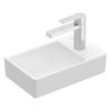Раковина 36х22 Villeroy&Boch Avento, White Alpin (43003L01) На столешницу, Подвесные Прямоугольные