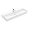 Раковина подвесная 120х47 Villeroy&Boch Memento 2.0, White Alpin (4A22C501) На столешницу, Подвесные Прямоугольные