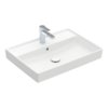 Раковина 65х47 Villeroy &amp; Boch Collaro, Stone White (4A3365RW) На стільницю, Підвісні 