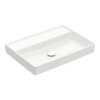 Раковина 65х47 Villeroy&Boch Collaro, White Alpin (4A336801) На столешницу, Подвесные Прямоугольные