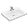Раковина 65х47 Villeroy &amp; Boch Subway 2.0, White Alpin CeramicPlus (7113KGR1) На стільницю, Підвісні 