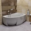 Ванна из литого акрила Ravak Asymmetric II R 170х110 см, белый (C931000000) Ravak Угловые асимметричные