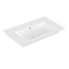 Раковина 80х50 Villeroy&Boch Venticello, Stone White (41048JRW) На столешницу, Подвесные Прямоугольные
